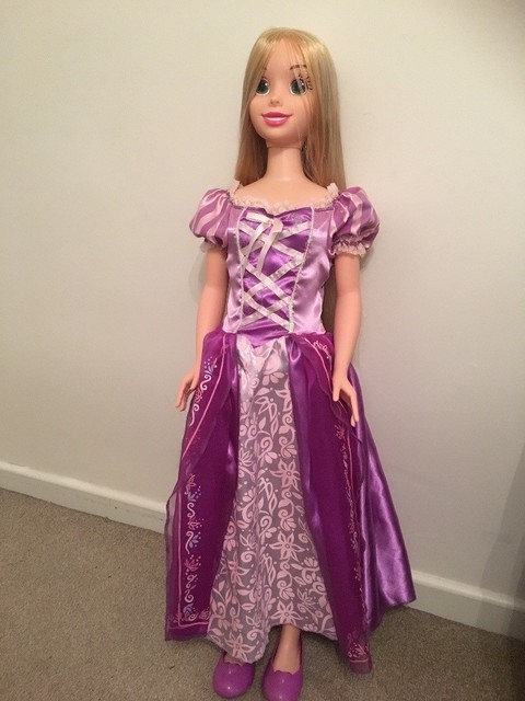 giant rapunzel doll